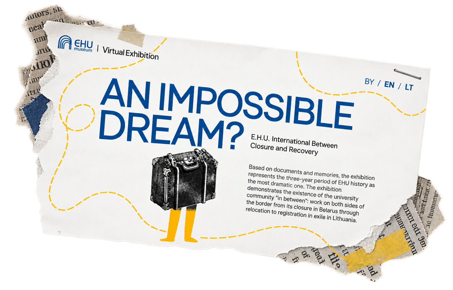 EHU Museum virtual exhibition poster